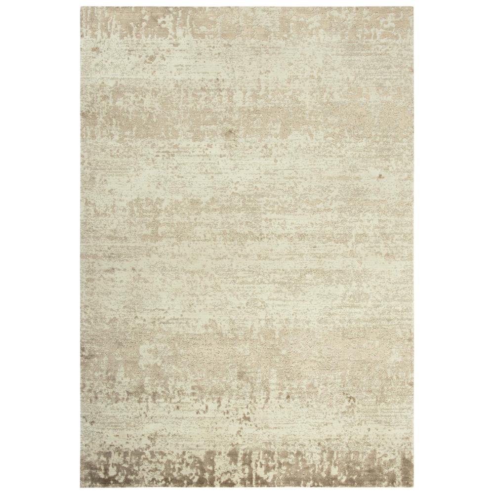 Hybrid Cut Pile Wool/ Tencel Rug, 9' x 12'. Picture 1