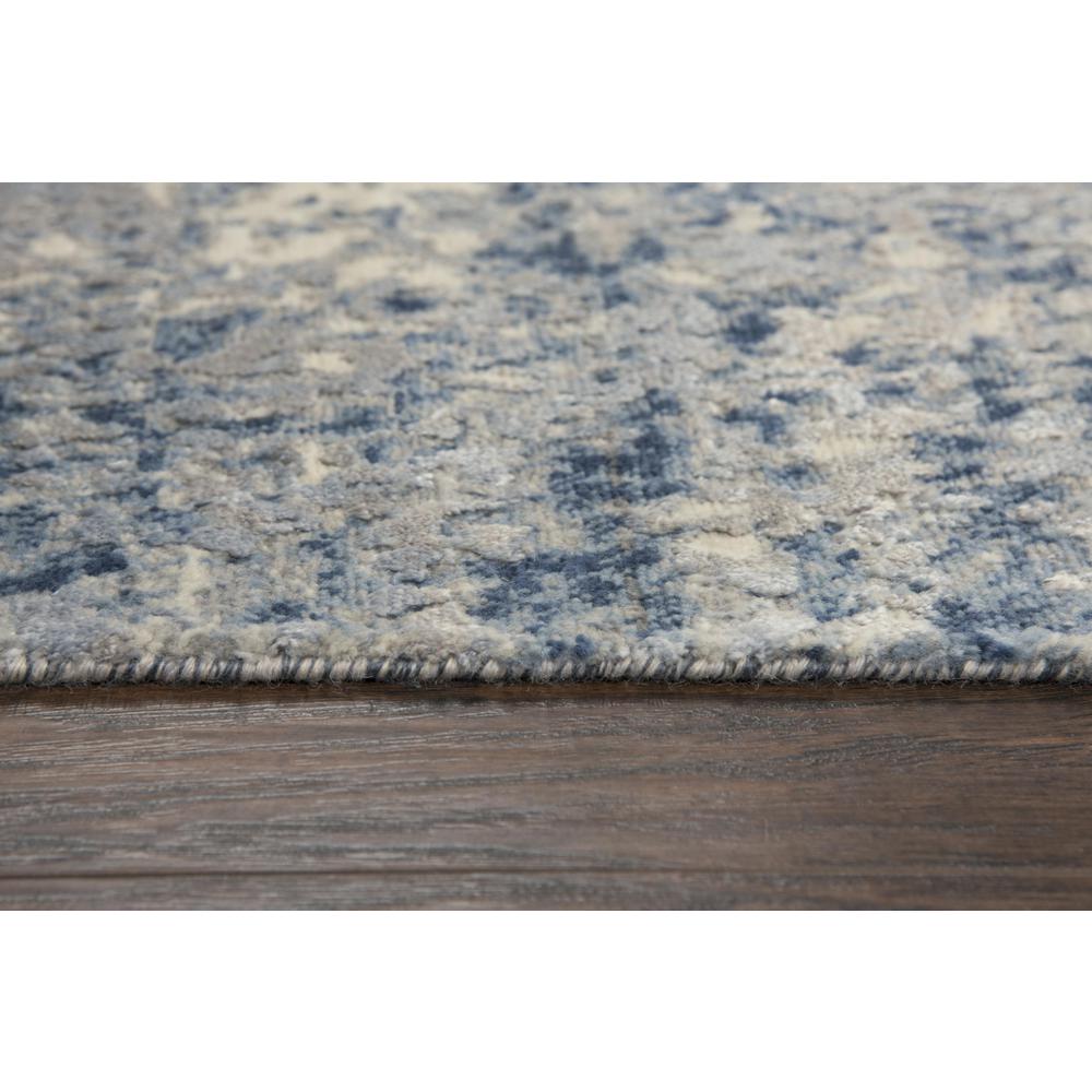 Hybrid Cut Pile Wool/ Tencel Rug, 5' x 8'. Picture 6