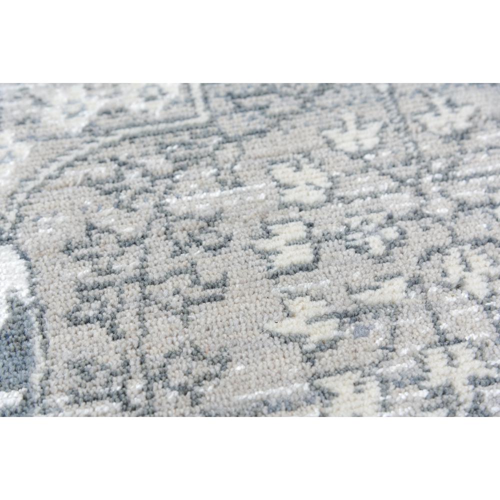 Hybrid Cut Pile Wool/ Tencel Rug, 9' x 12'. Picture 4