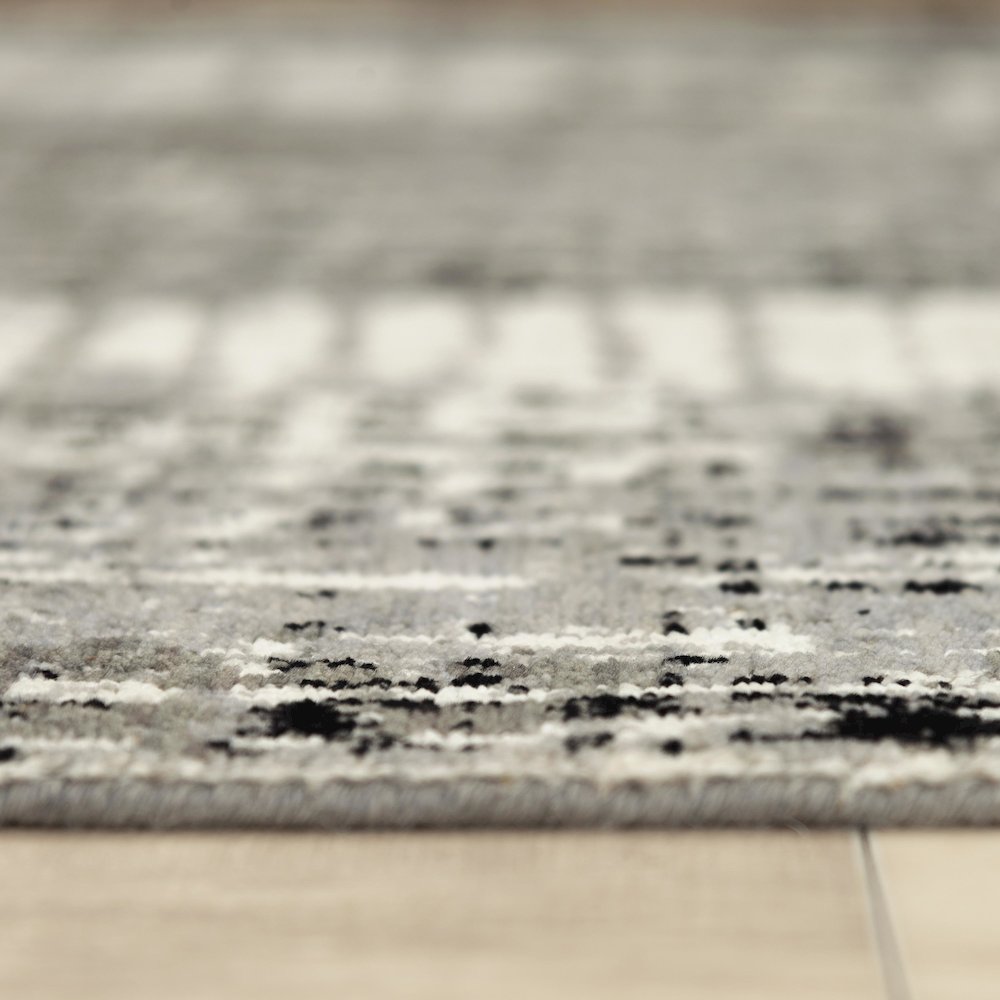 Hybrid Cut Pile Wool/ Tencel Rug, 9' x 12'. Picture 6
