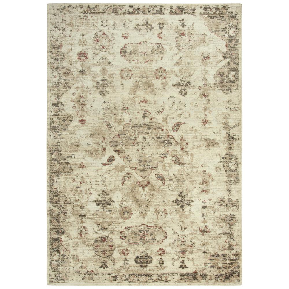 Hybrid Cut Pile Wool Rug, 8' x 10'. Picture 1