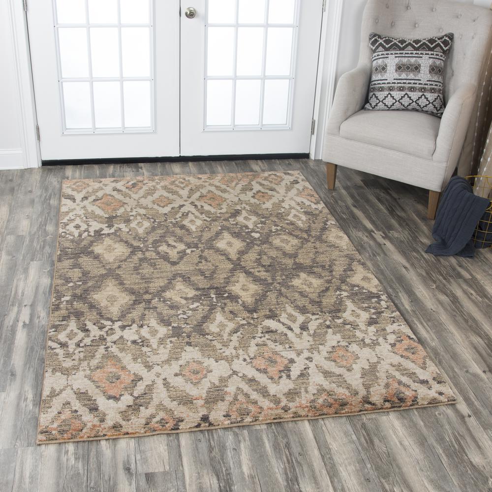 5' x 8' Hybrid Rectangle Rug. Picture 6