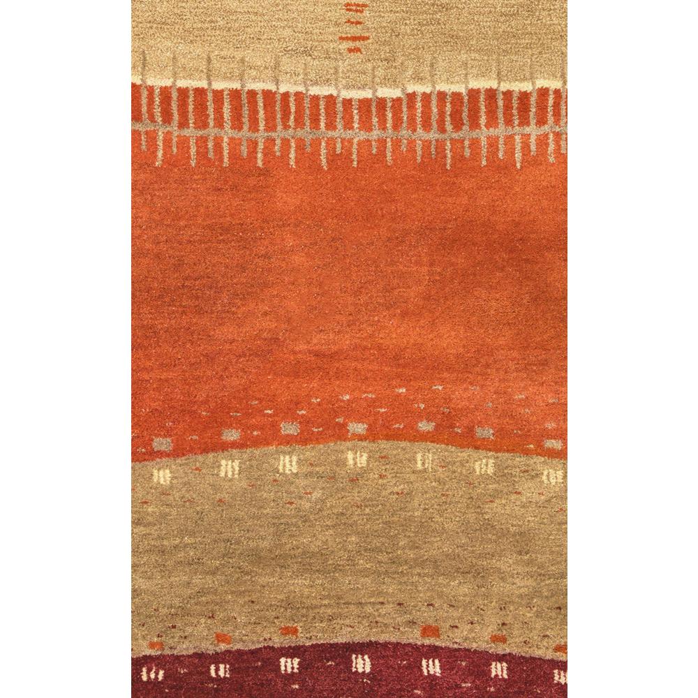 Hand Tufted Cut Pile Wool Rug, 8' x 10'. Picture 4