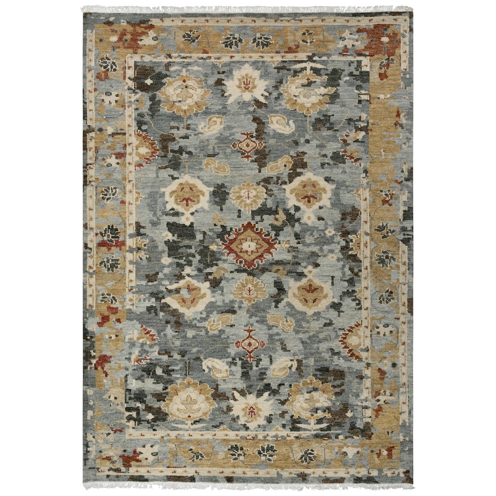 Hand Knotted Cut Pile Wool Rug, 9' x 12'. Picture 1