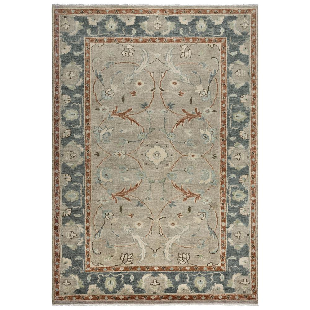 Hand Knotted Cut Pile Wool Rug, 9' x 12'. Picture 1