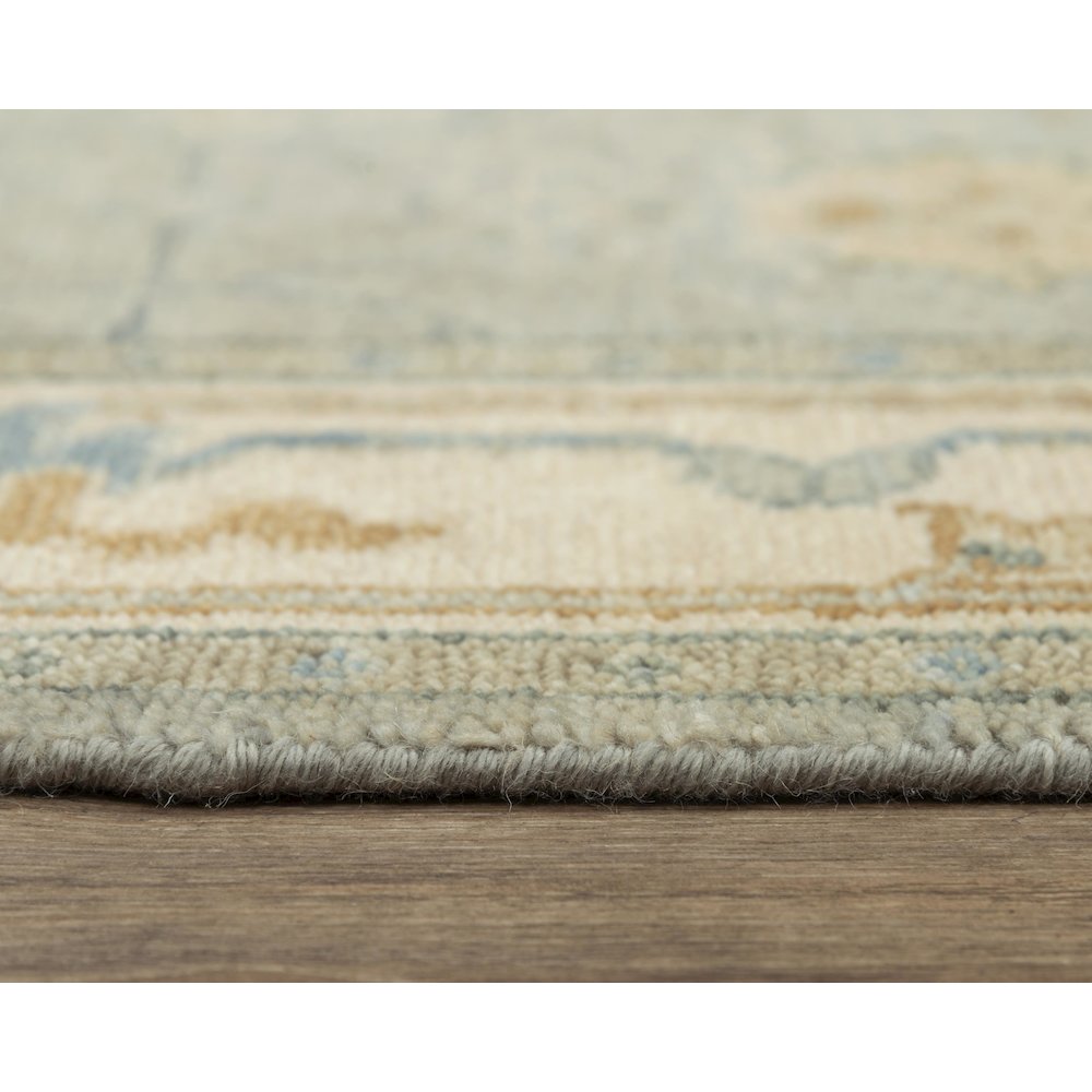 Hand Knotted Cut Pile Wool Rug, 9' x 12'. Picture 6