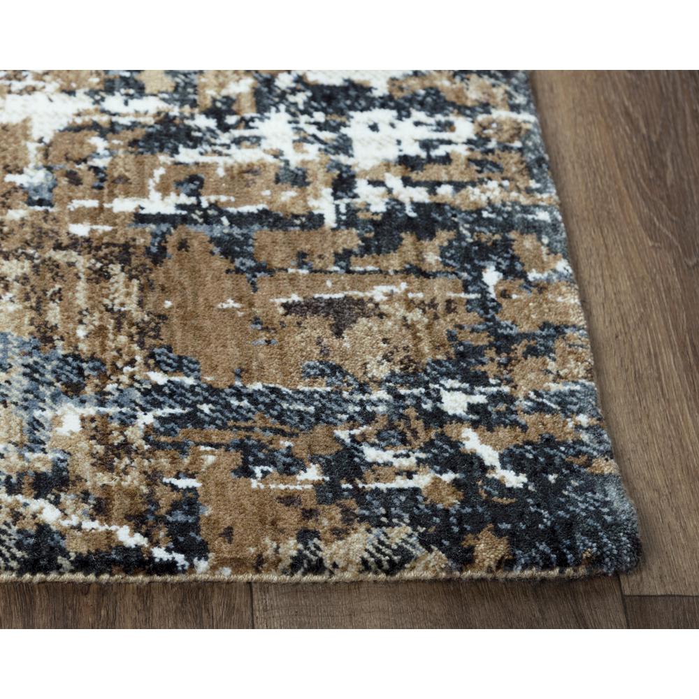 Hybrid Cut Pile Polyester Rug, 8' x 10'. Picture 3