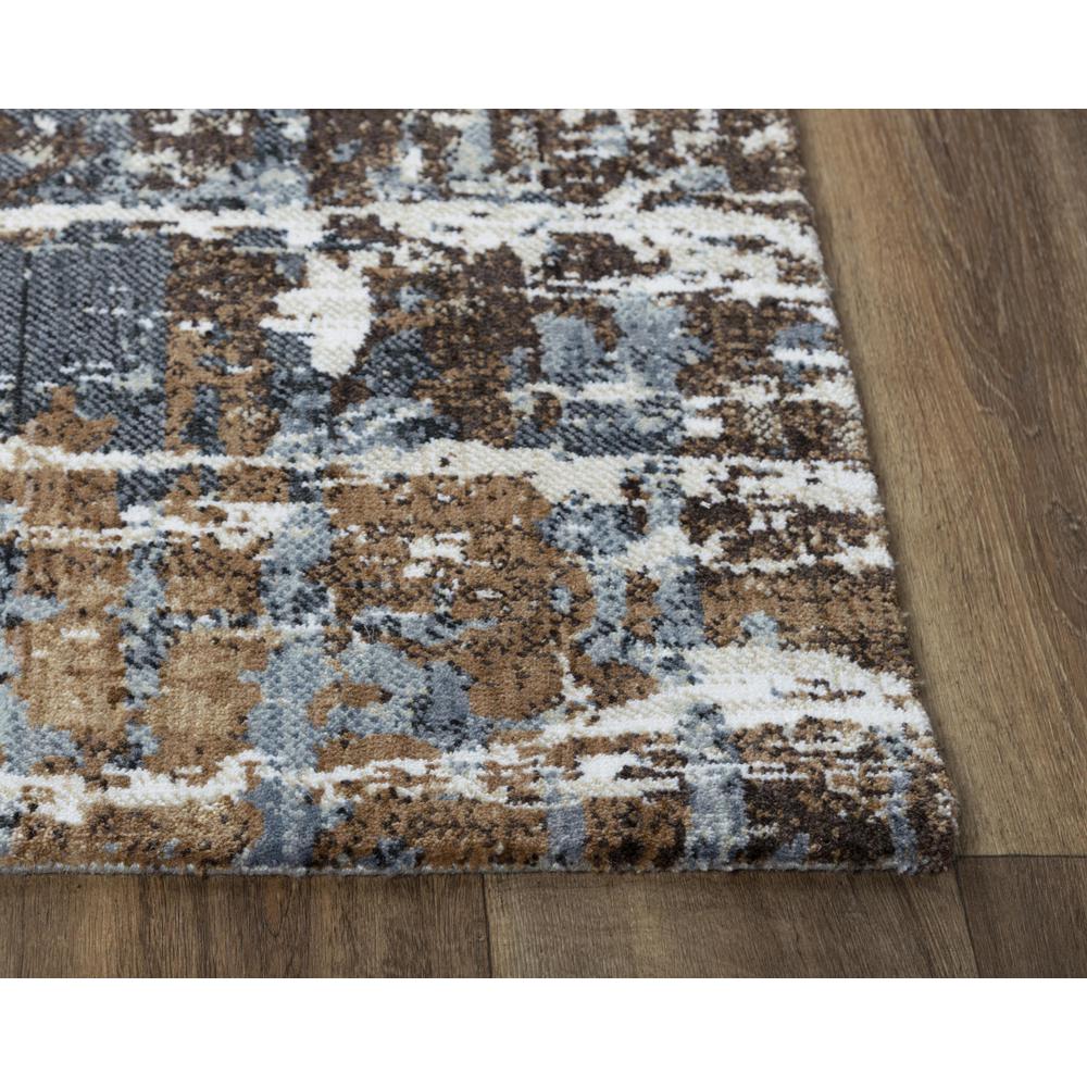 Hybrid Cut Pile Polyester Rug, 8' x 10'. Picture 3