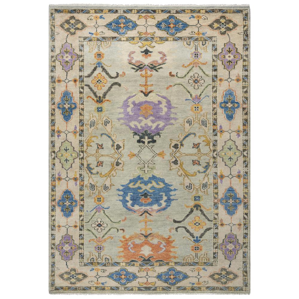 Hand Knotted Cut Pile Wool Rug, 9' x 12'. Picture 1