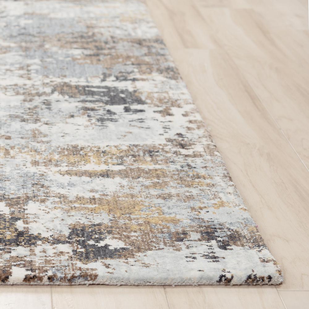 Machine/Hybrid Cut Pile Recycled Polyester Rug, 9' x 12'. Picture 3