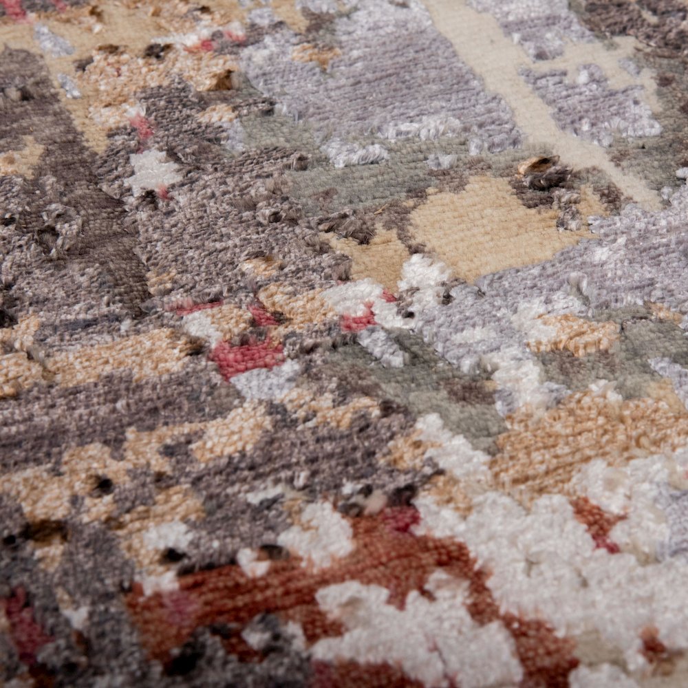 10' x 14' Cut Pile Hand Knotted Rug. Picture 3