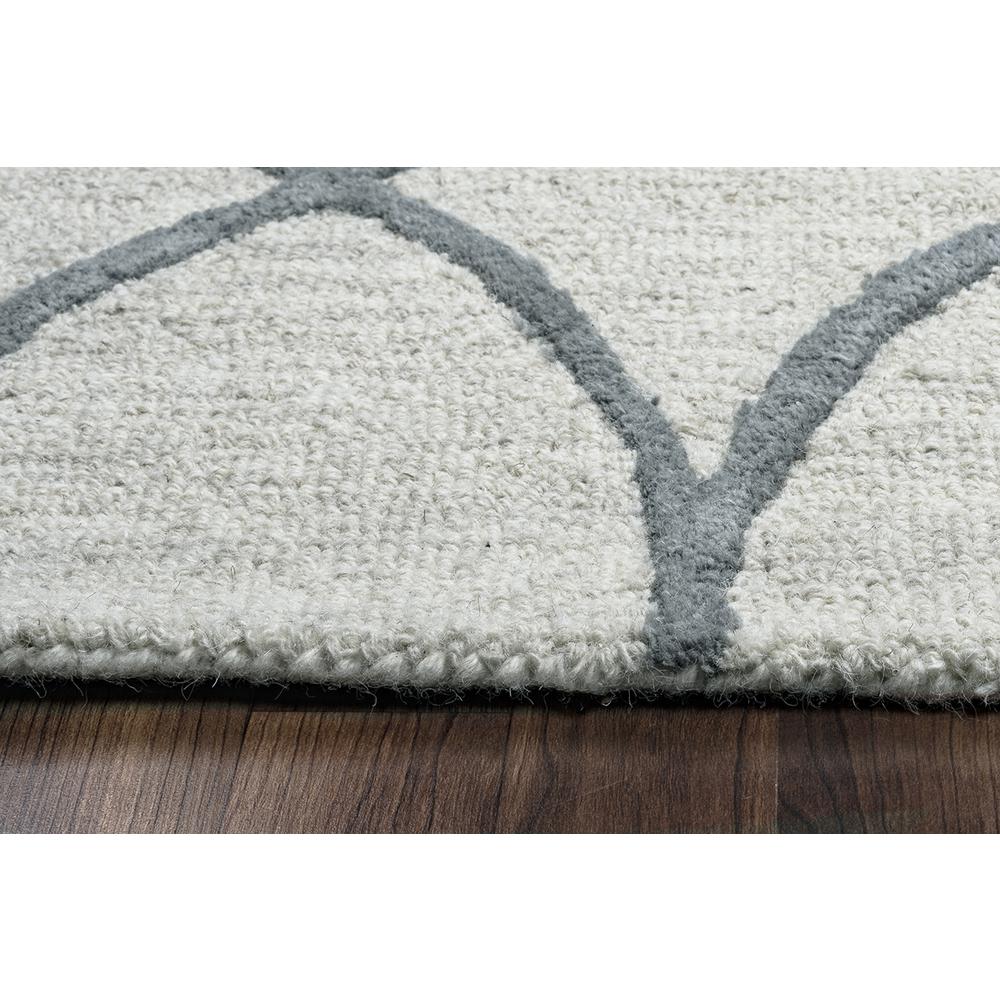 10' Round Hand-Tufted Round Rug. Picture 13