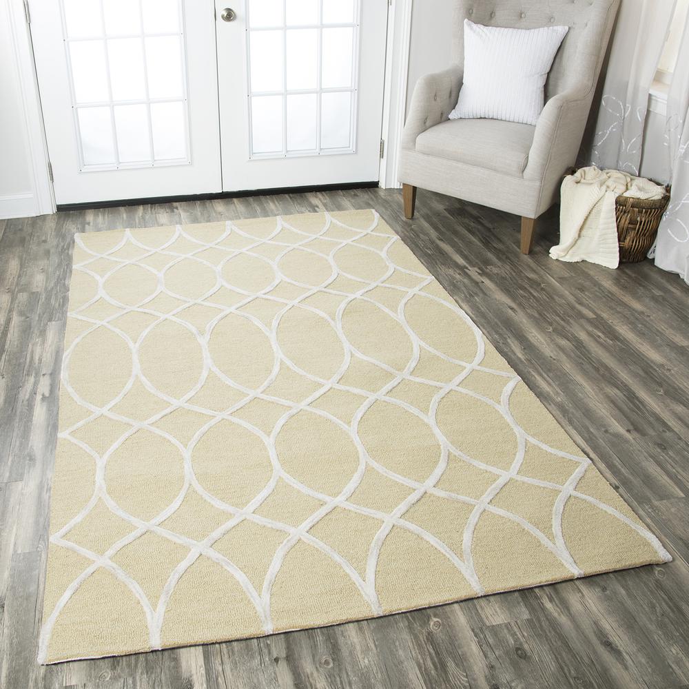 2' x 8' Hand-Tufted Rectangle Runner. Picture 13