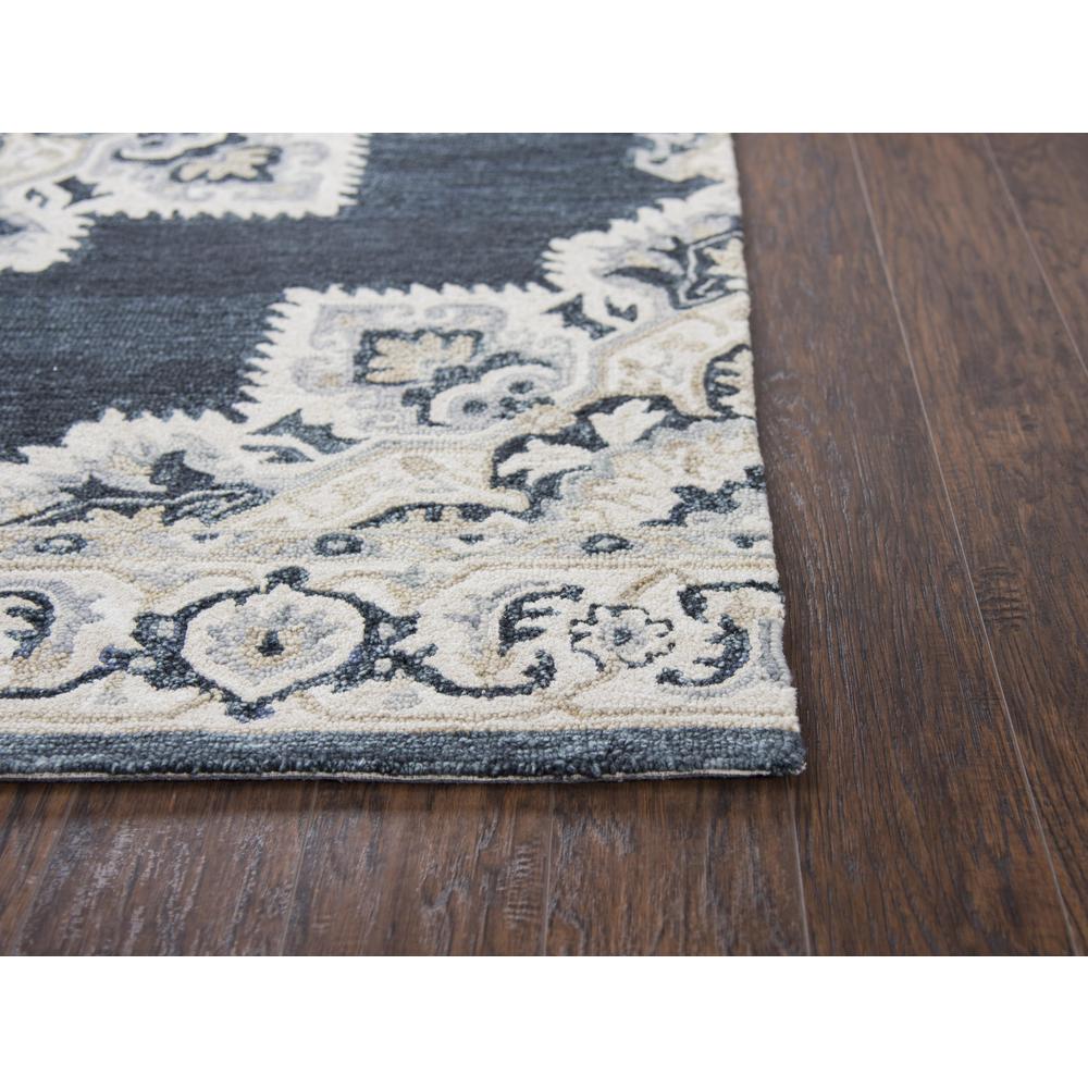 8' x 10' Hand-Tufted Rectangle Rug. Picture 3