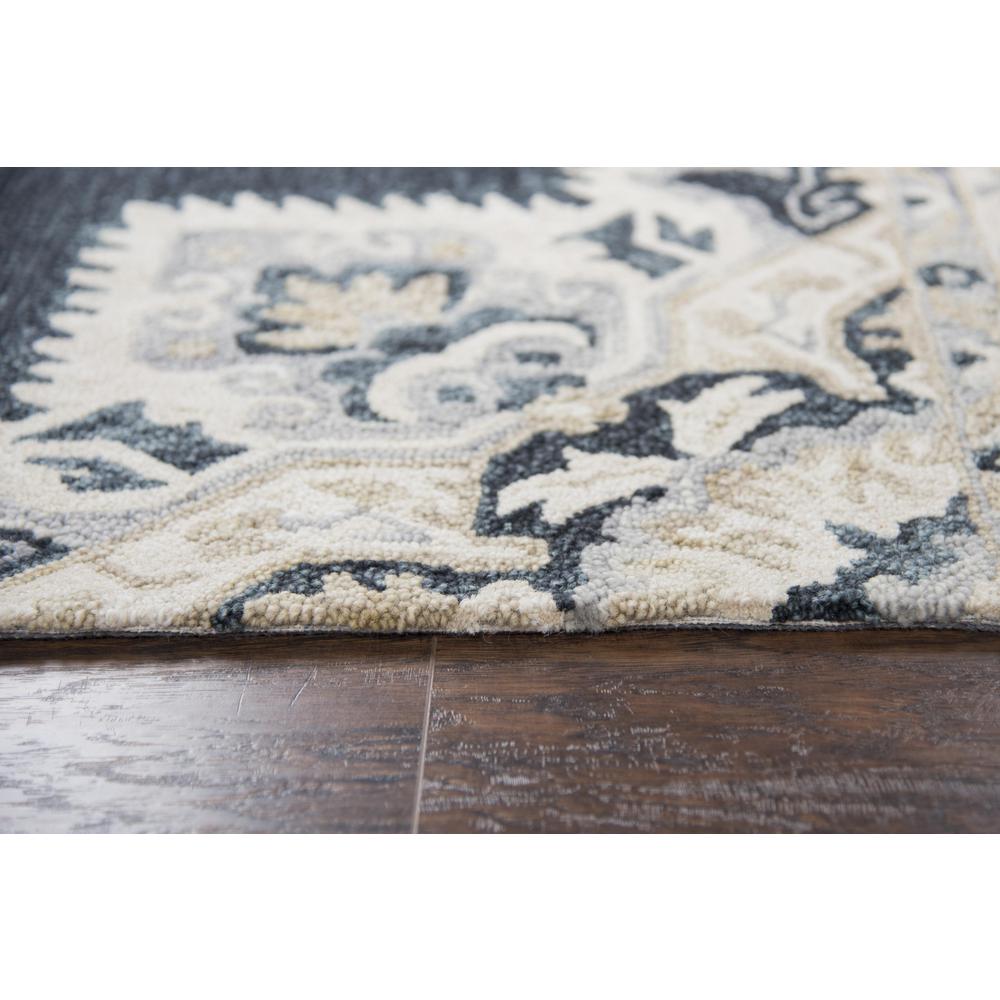 8' x 10' Hand-Tufted Rectangle Rug. Picture 6