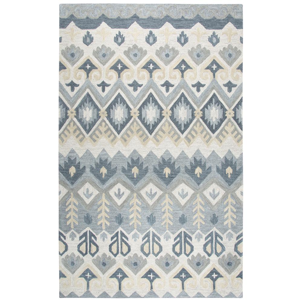 5' x 8' Hand-Tufted Rectangle Rug. Picture 5