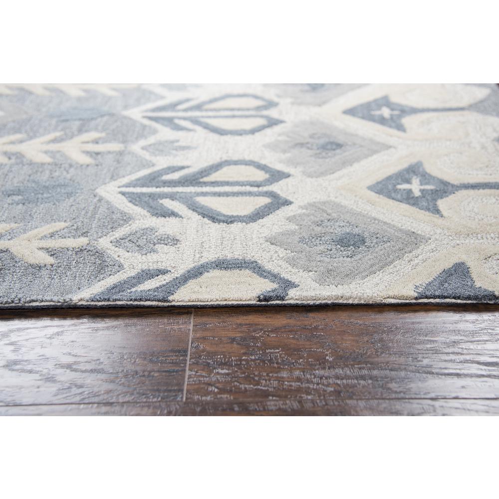 5' x 8' Hand-Tufted Rectangle Rug. Picture 14