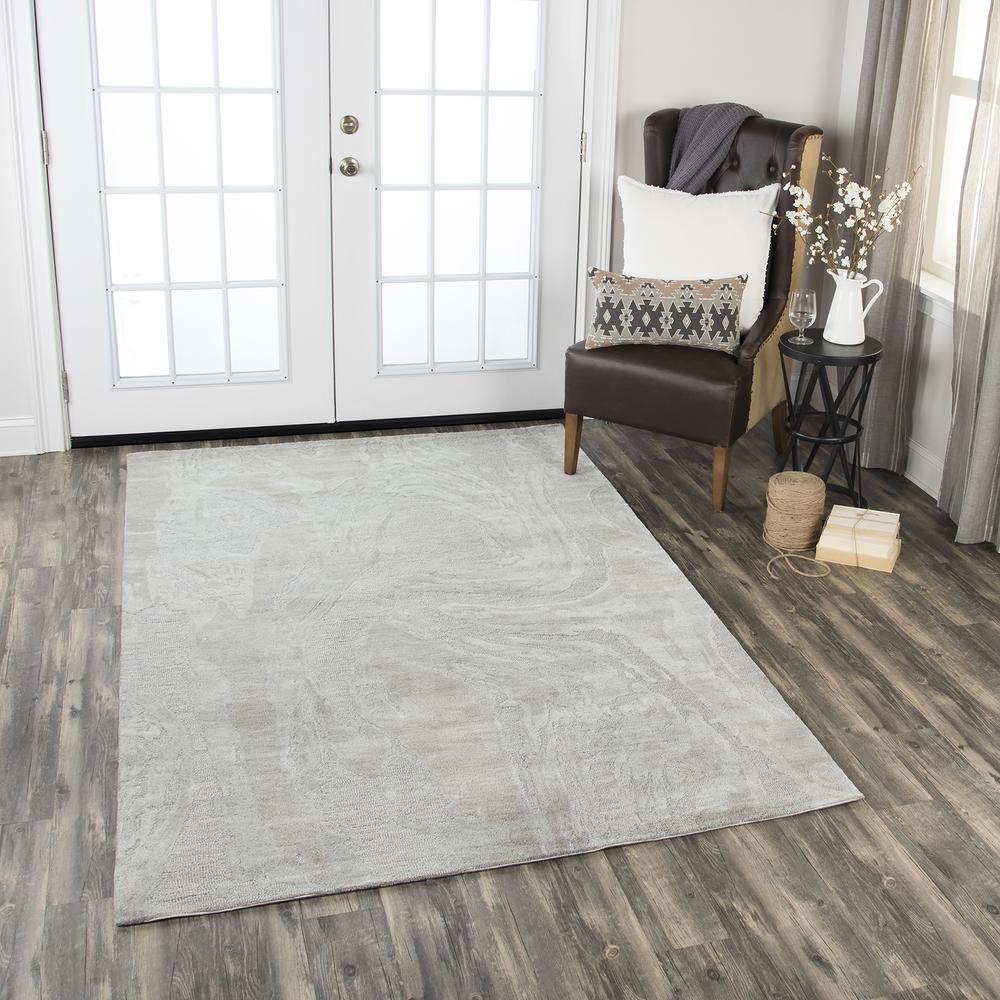 5' x 8' Hand-Tufted Rectangle Rug. Picture 12