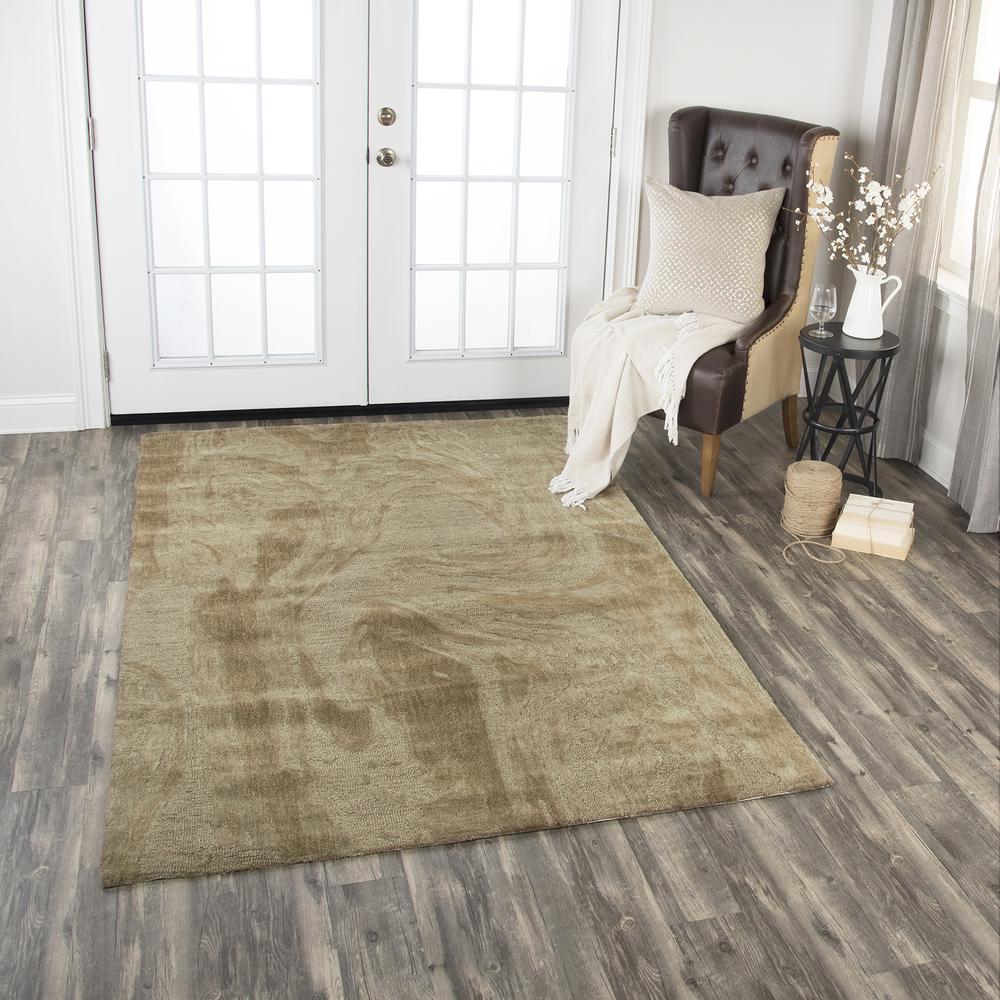 5' x 8' Hand-Tufted Rectangle Rug. Picture 12