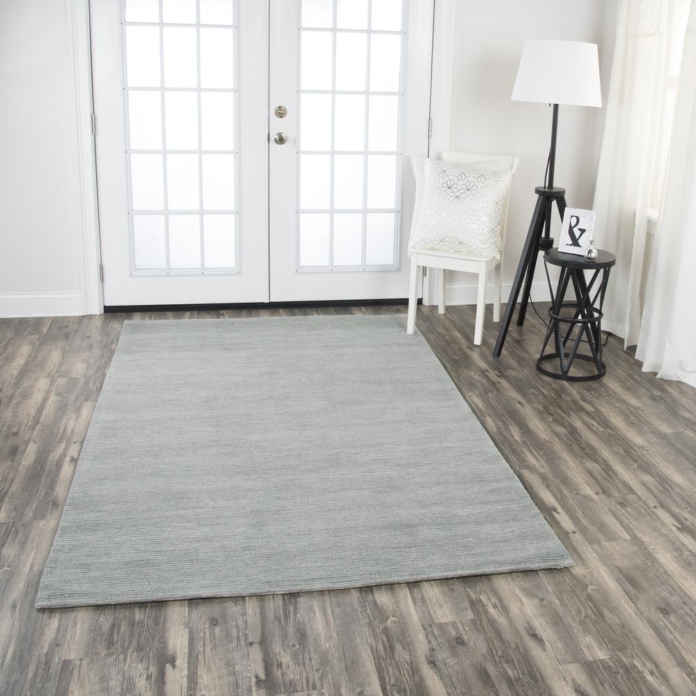 5' x 8' Hand-Tufted Rectangle Rug. Picture 6
