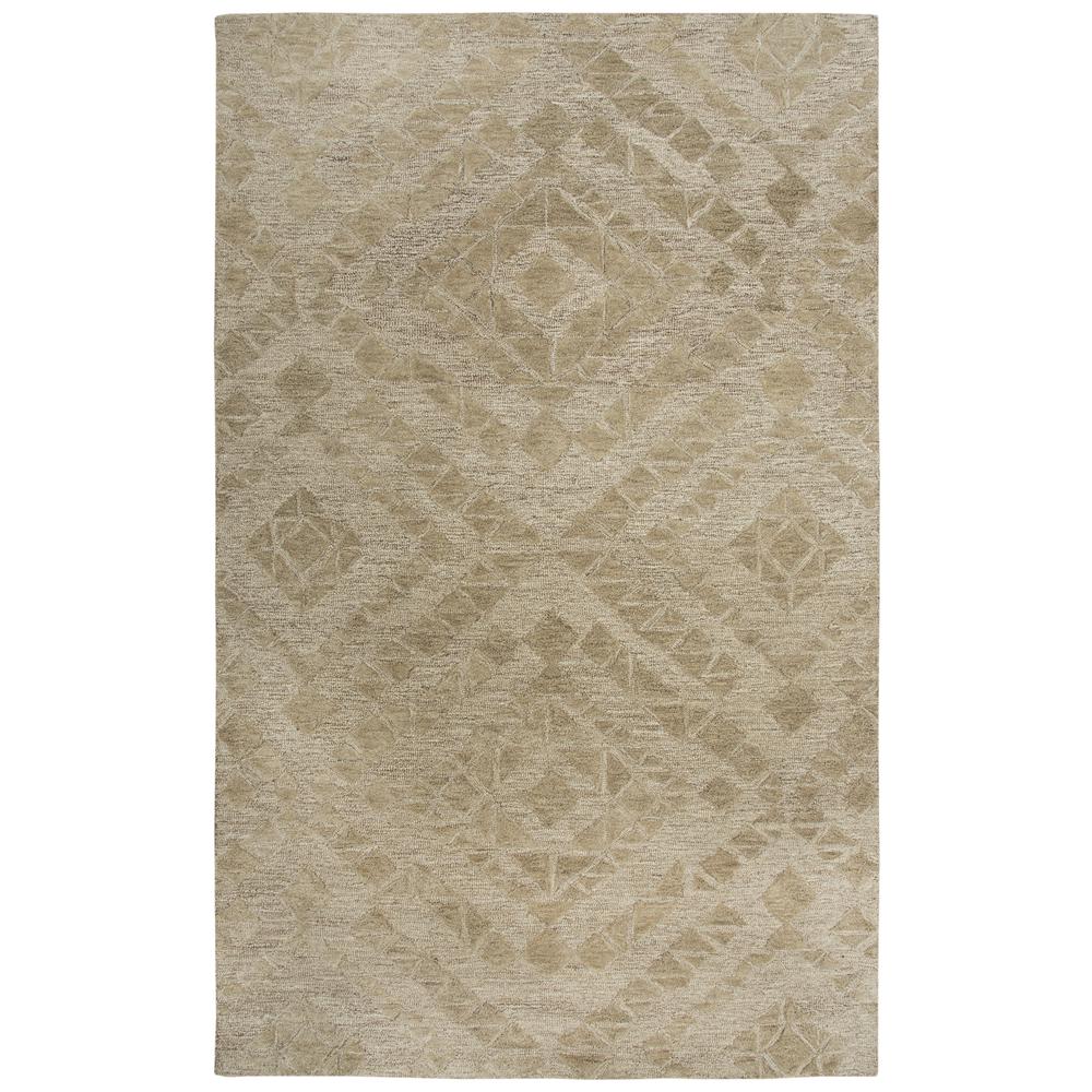 5' x 8' Hand-Tufted Rectangle Rug. Picture 4