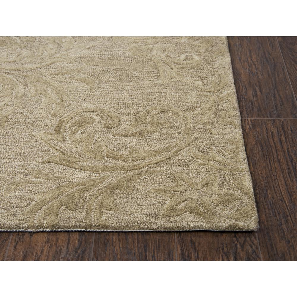 5' x 8' Hand-Tufted Rectangle Rug. Picture 1