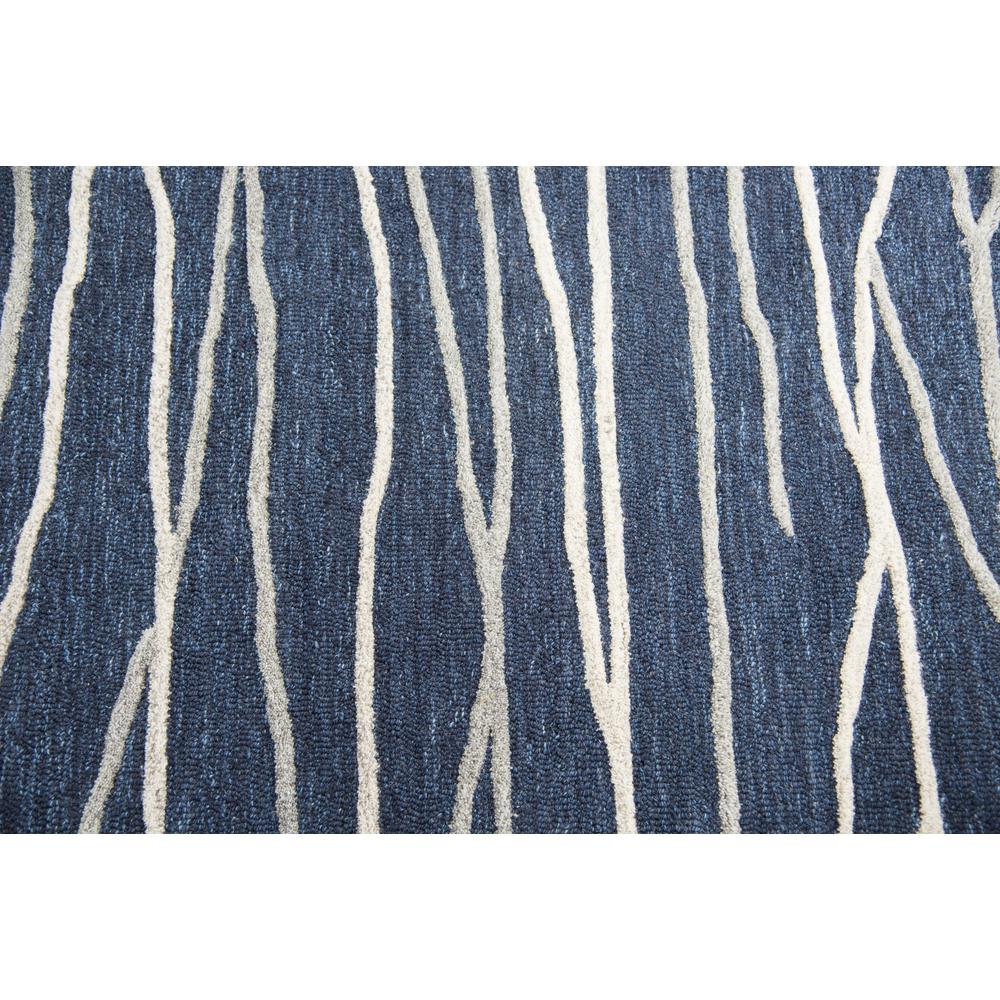 Hand Tufted Cut & Loop Pile Wool Rug, 8' x 10'. Picture 5