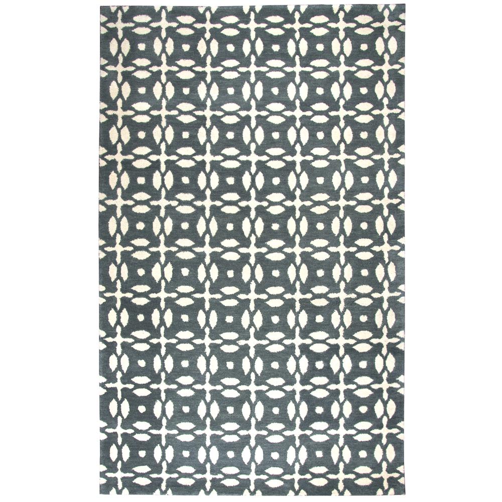 10' Round Hand-Tufted Round Rug. Picture 3