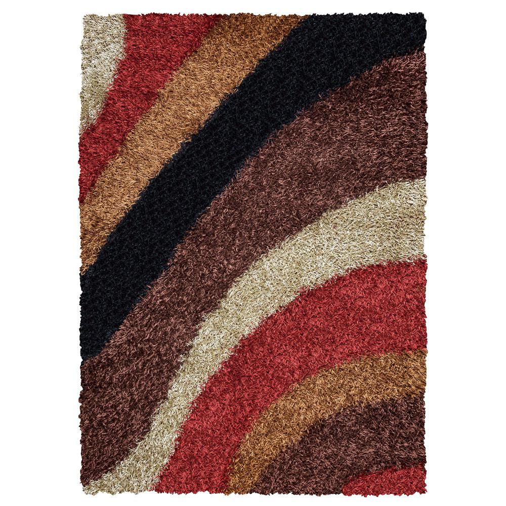 8' x 10' Hand-Tufted Rectangle Rug. Picture 1