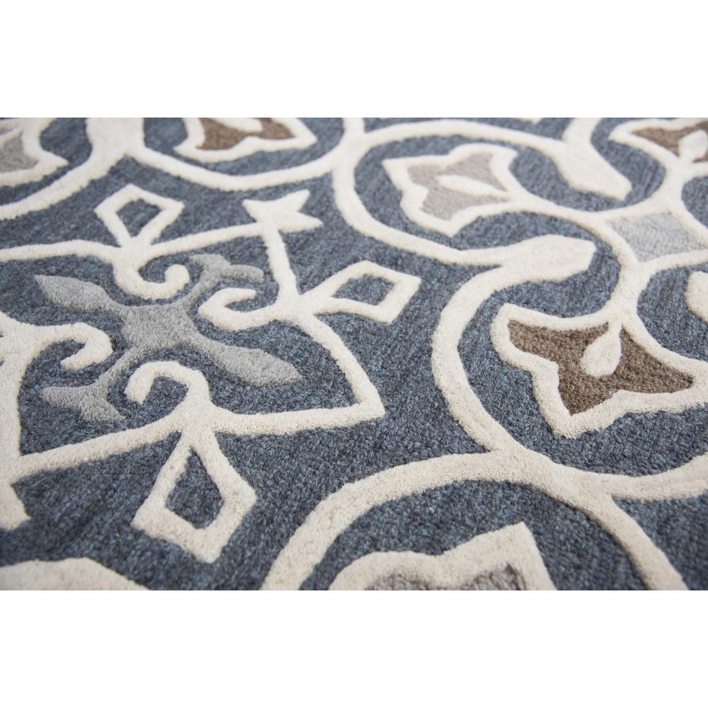 8' x 10' Hand-Tufted Rectangle Rug. Picture 5