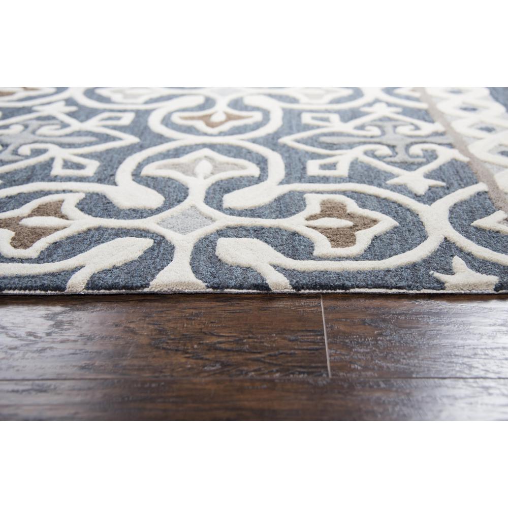 8' x 10' Hand-Tufted Rectangle Rug. Picture 6