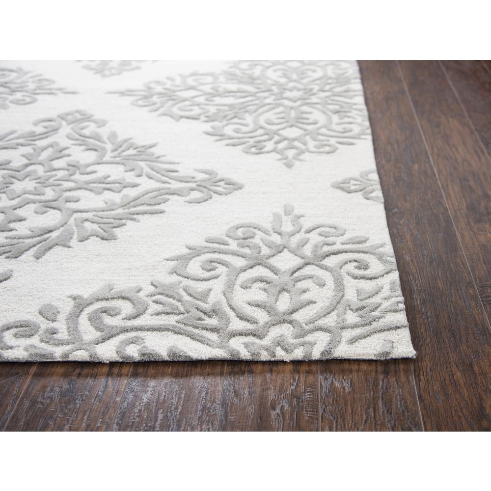 5' x 8' Hand-Tufted Rectangle Rug. Picture 1