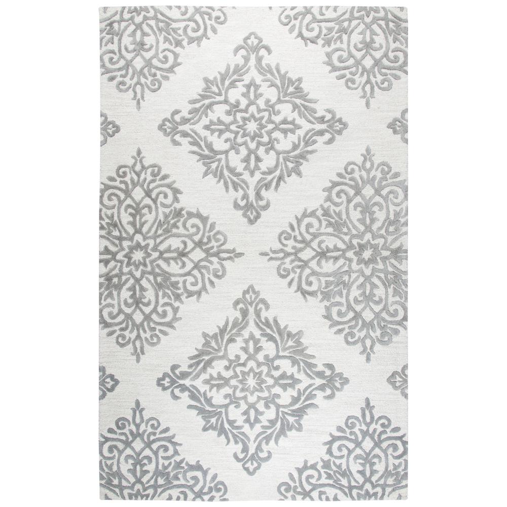 5' x 8' Hand-Tufted Rectangle Rug. Picture 5