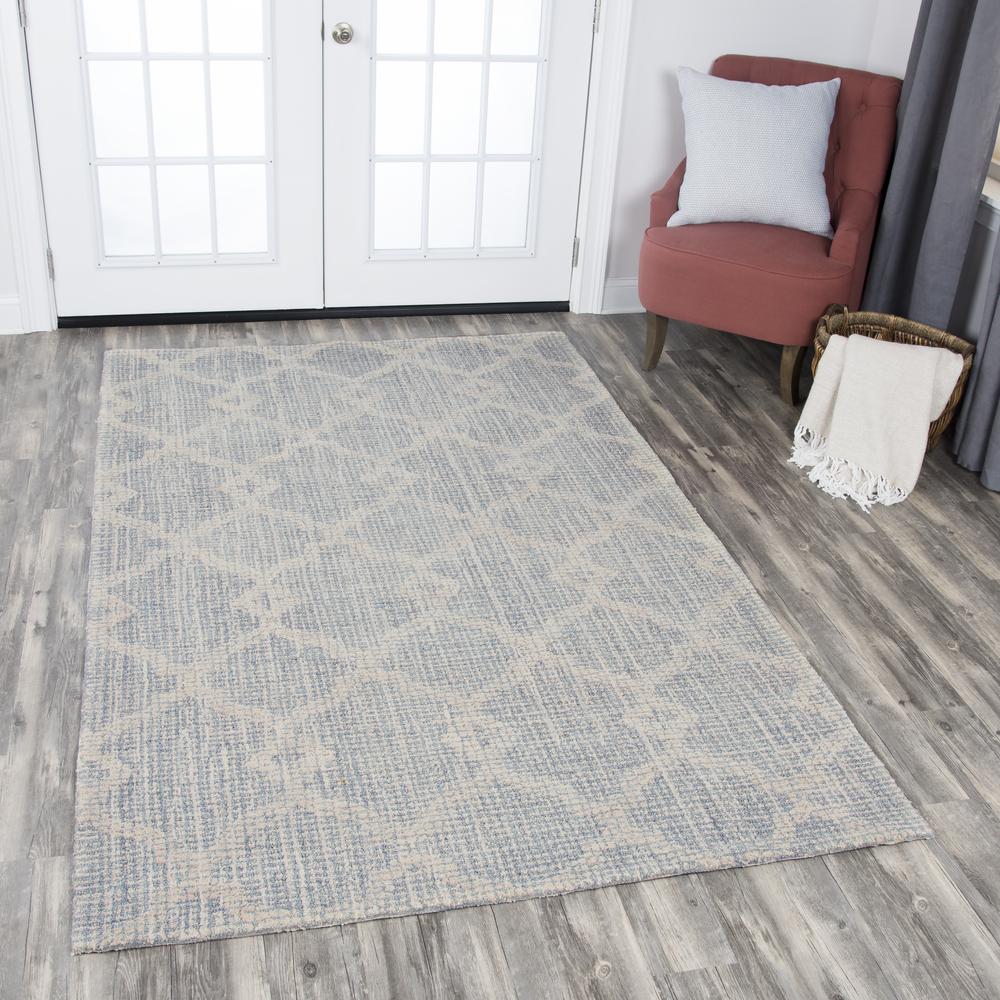 5' x 8' Hand-Tufted Rectangle Rug. Picture 7