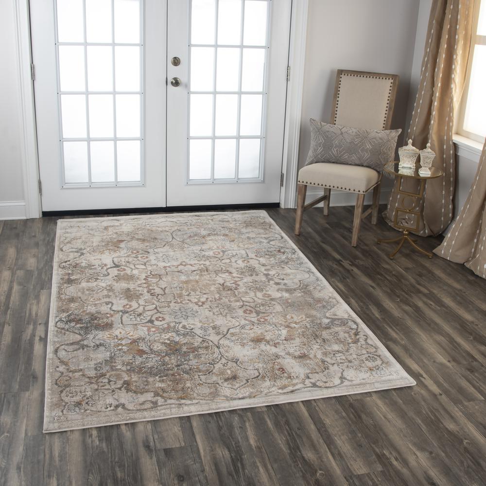 4' x 6' Machine-Made Rectangle Rug. Picture 6