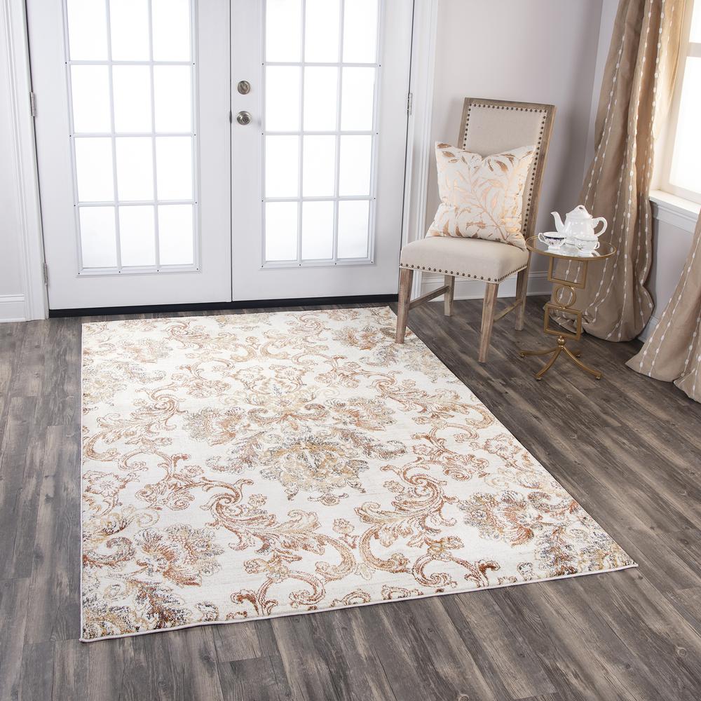 4' x 6' Machine-Made Rectangle Rug. Picture 13