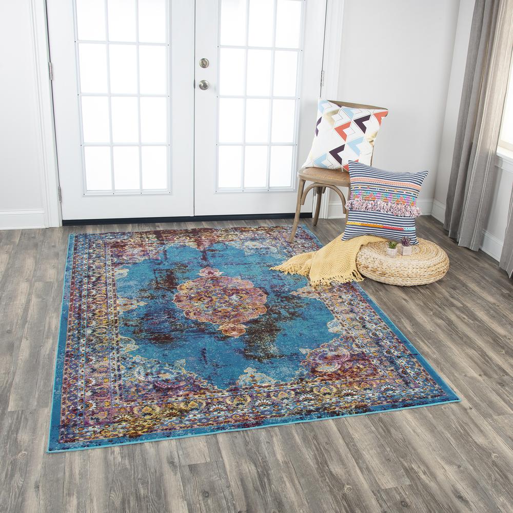 4' x 6' Machine-Made Rectangle Rug. Picture 12