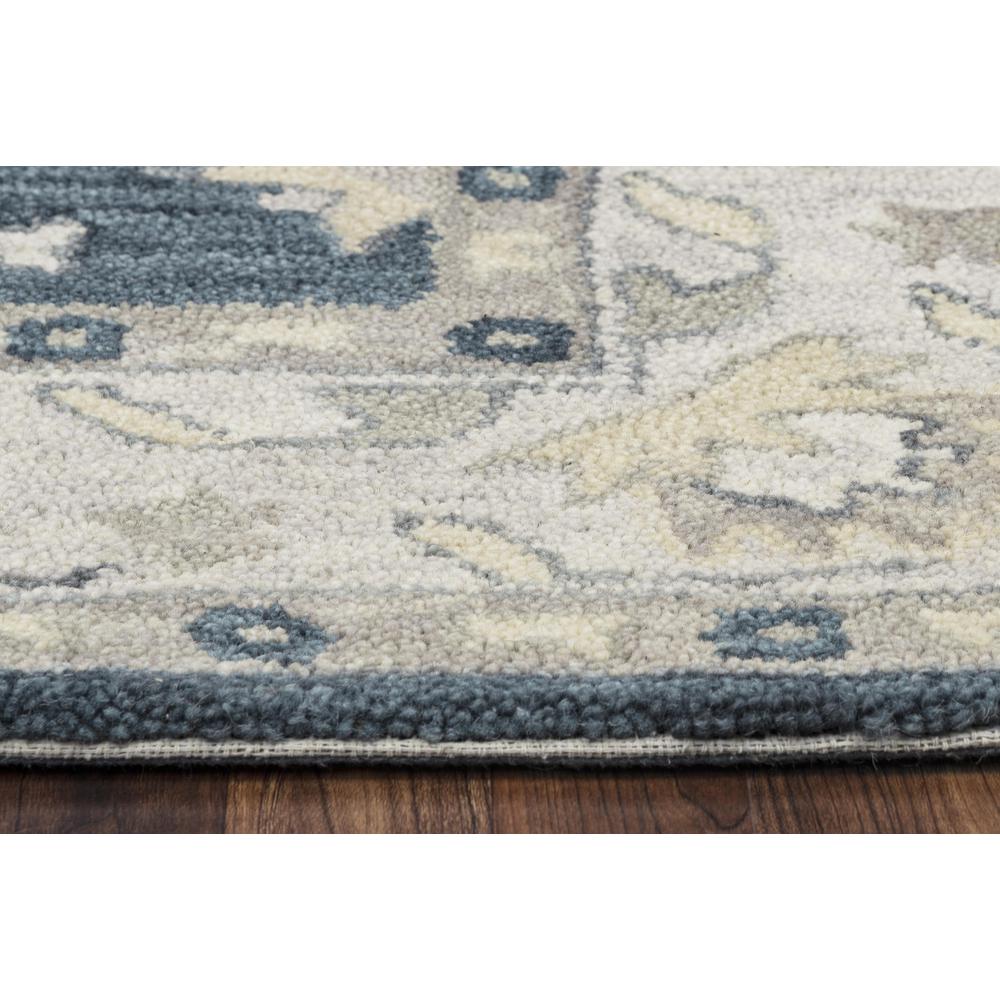 Hand Tufted Cut Pile Wool Rug, 9' x 12'. Picture 4