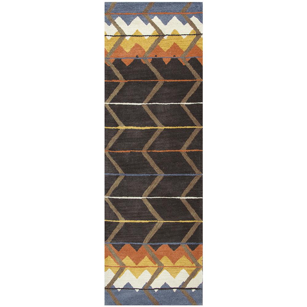 2' x 8' Hand-Tufted Rectangle Runner. Picture 12
