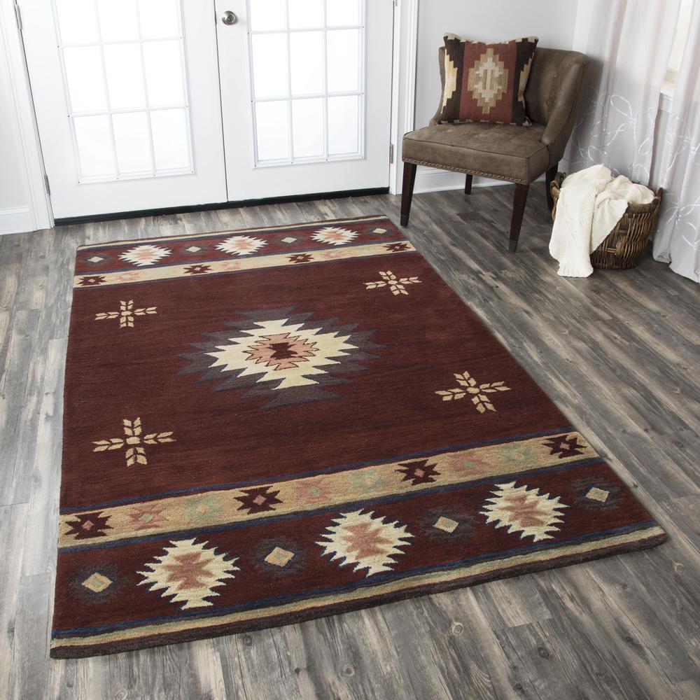 Hand Tufted Cut Pile Wool Rug, 2'6" x 10'. Picture 2