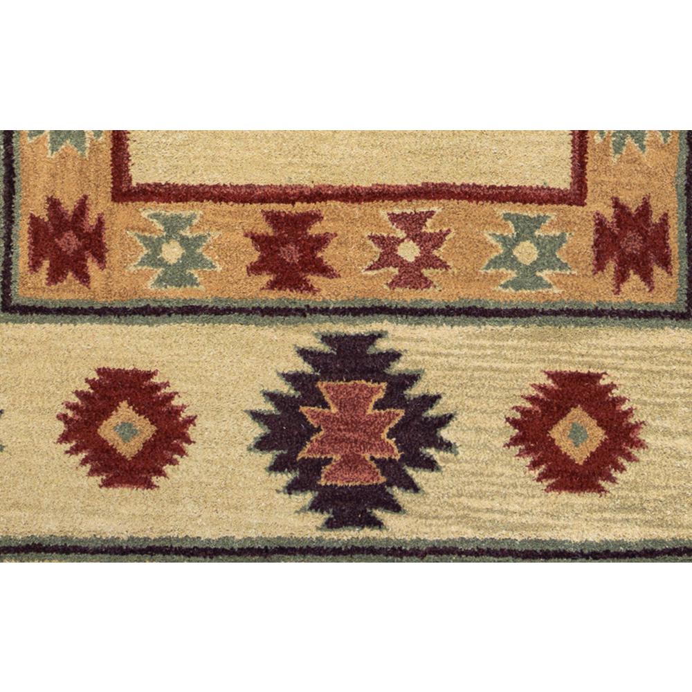 Hand Tufted Cut Pile Wool Rug, 8' x 10'. Picture 4