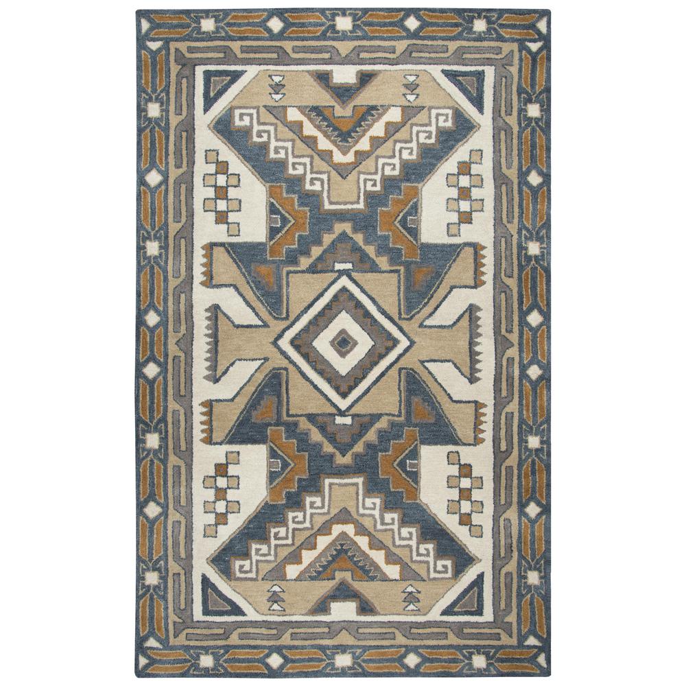 9' x 12' Hand-Tufted Rectangle Rug. Picture 1