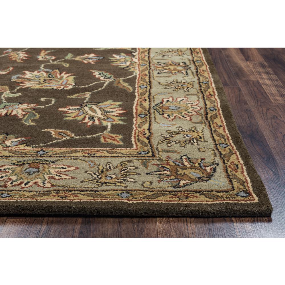 5' x 8' Hand-Tufted Rectangle Rug. Picture 1