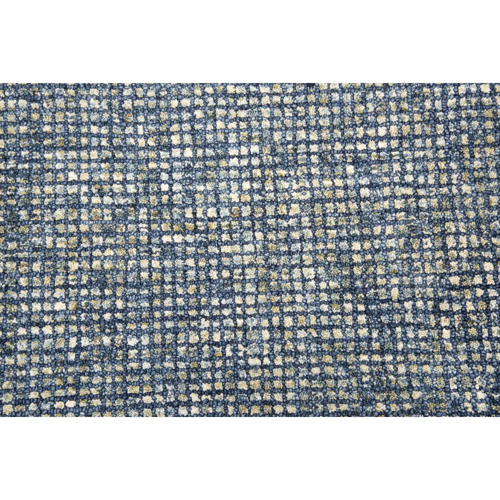 Hand Tufted Cut & Loop Pile Wool Rug, 5' x 8'. Picture 4