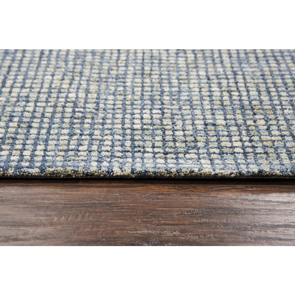 Hand Tufted Cut & Loop Pile Wool Rug, 5' x 8'. Picture 6