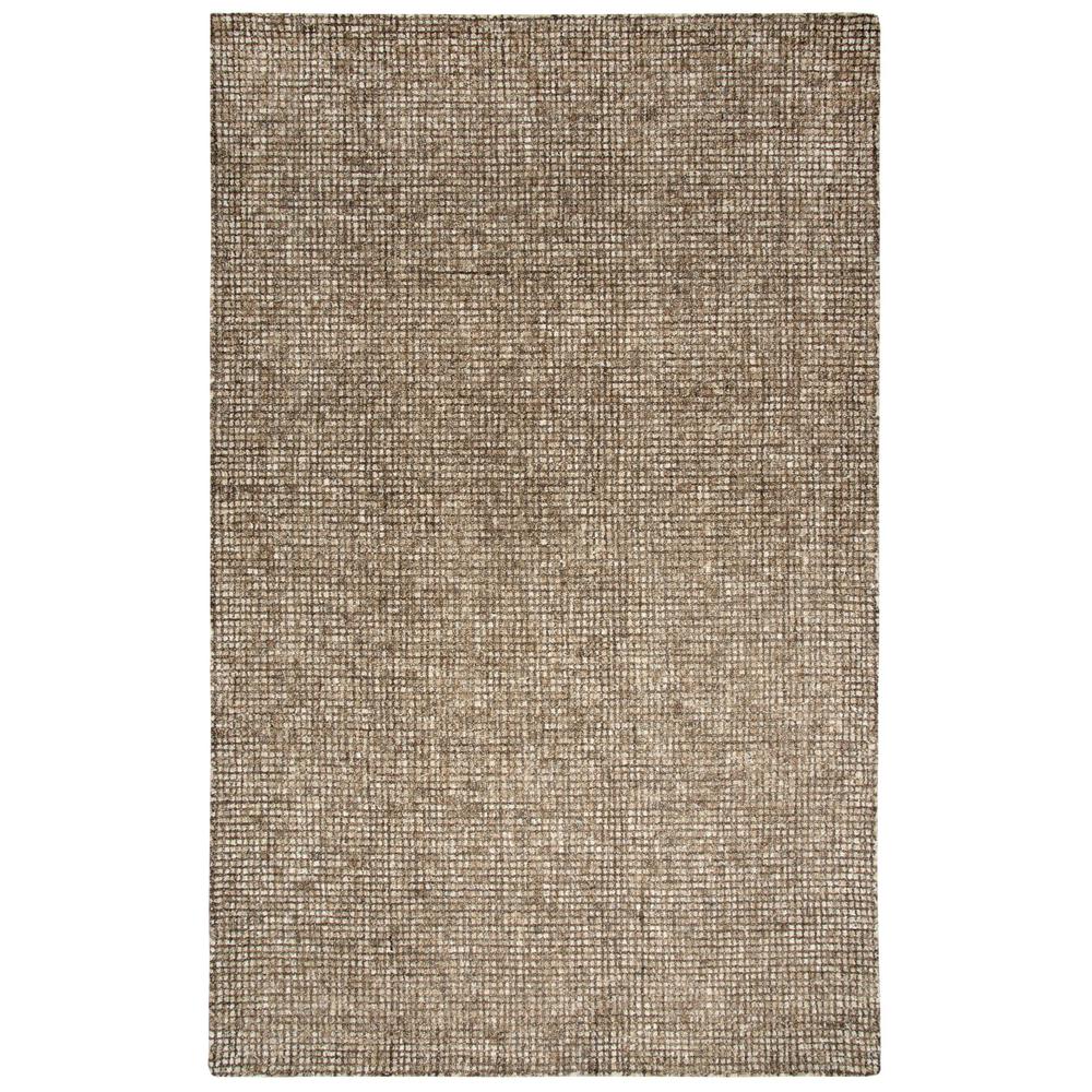 Hand Tufted Cut & Loop Pile Wool Rug, 8' x 11'. Picture 1
