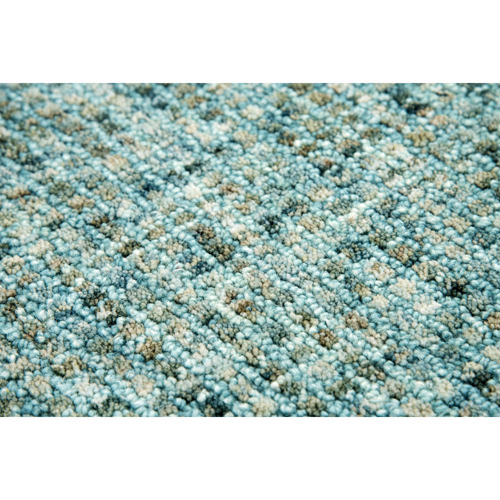 Hand Tufted Cut & Loop Pile Wool Rug, 5' x 8'. Picture 5