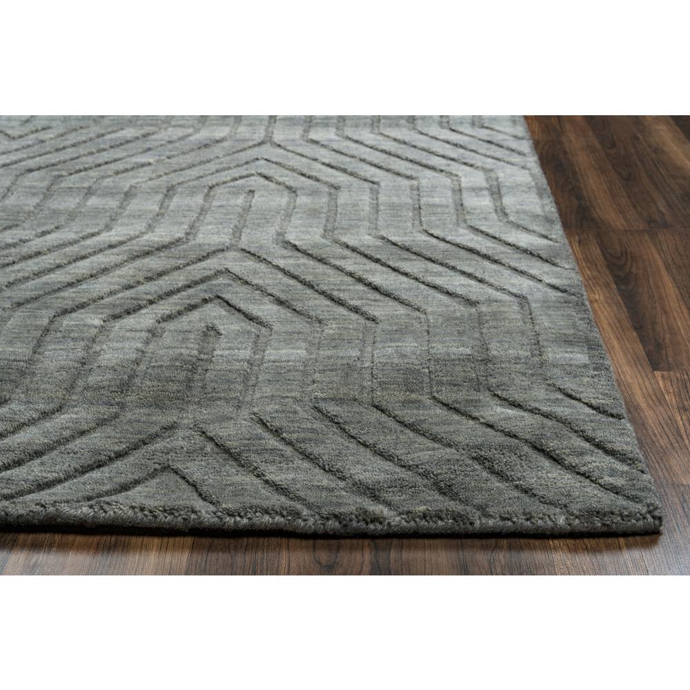 5' x 8' Hand-Tufted Rectangle Rug. Picture 1