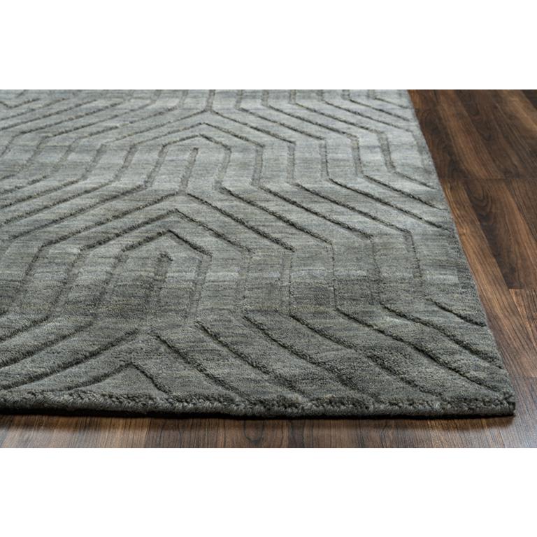 5' x 8' Hand-Tufted Rectangle Rug. Picture 8