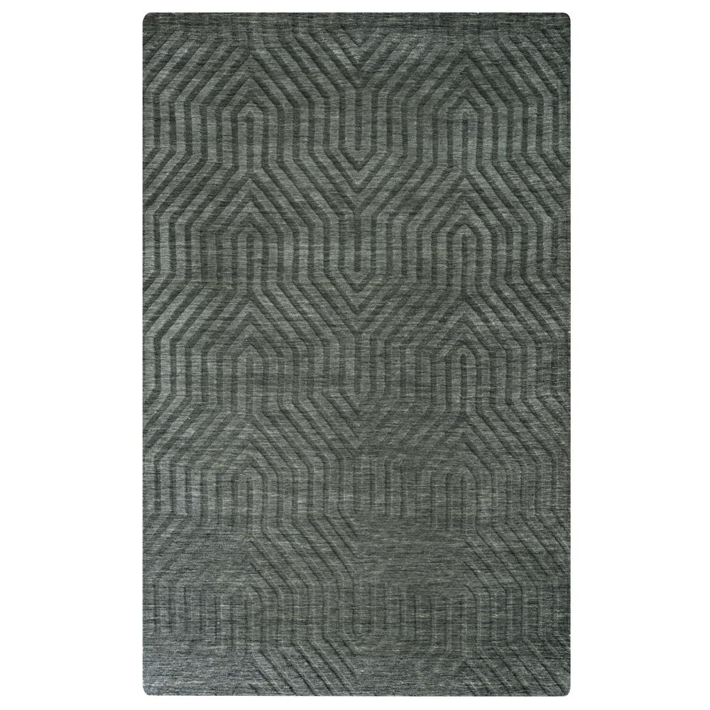5' x 8' Hand-Tufted Rectangle Rug. Picture 3